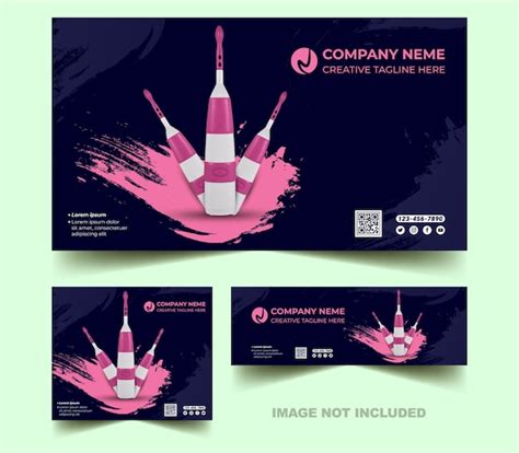 Premium Vector | Corporate branding product banner template design