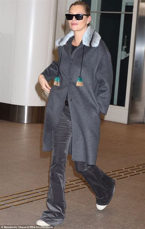 Casual Kate Moss Touches Down In Japan With Count Nikolai Von Bismarck