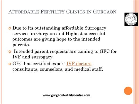 Ppt Affordable Fertility Clinics In Gurgaon Powerpoint Presentation