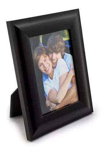 Porta Retrato Marco X Madera Ck Color Negro Liso Mercadolibre