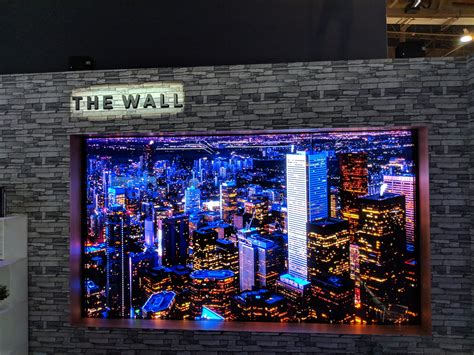Samsungs 146 Inch The Wall Tv Display Is A Gorgeous Gimmick