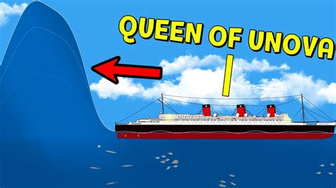 Queen Of Unova Vs Tsunami Floating Sandbox Youtube