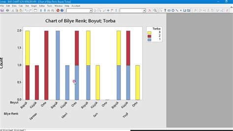 Çubuk Grafiği Minitab Bar Chart minitab kalite kontrol 6 sigma