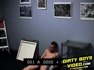 Horny Dude Beats His Meat Squirting All Over