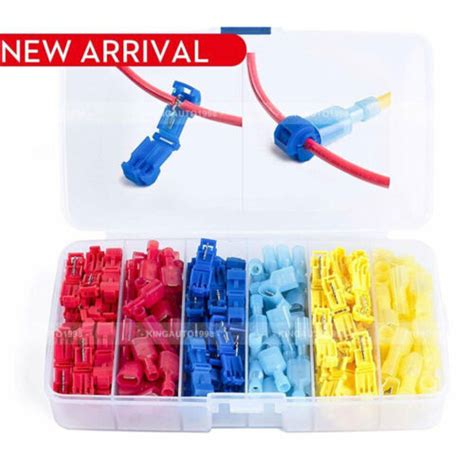 Pcs T Tap Electrical Wire Crimp Terminals Quick Splice Cable