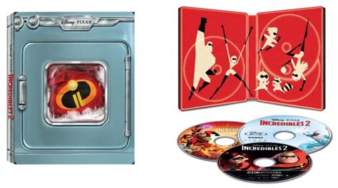 Best Buy Incredibles 2 Steelbook Includes Digital Copy 4k Ultra Hd Blu Rayblu Ray Only