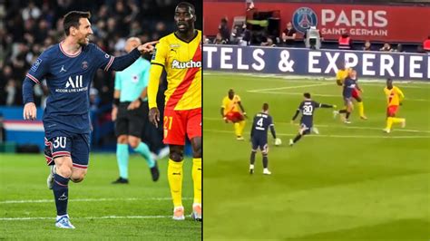 Lionel Messi Wonder Goal Vs Lens All Angles Fan Reaction Psg