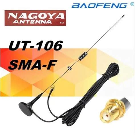 UT 106 Car Dual Band UHF VHF Flexible Antenna For Walkie Talkie Two Way