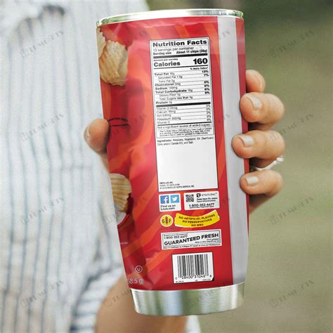 Buy Lays Wavy Original Potato Chips Label Stainless Steel Tumbler