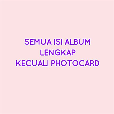 Jual Ready Boleh Di Tawar Nct Dream Album Vol Hot Sauce