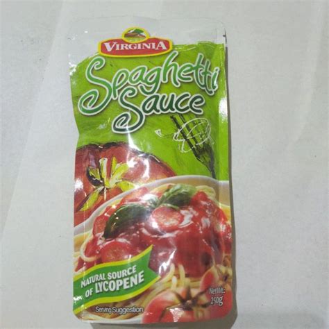 Virginia Spaghetti Sauce 250g 1000g Shopee Philippines