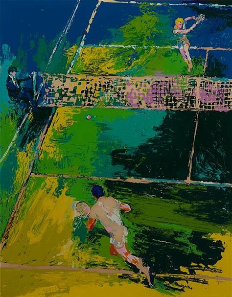 Sold Price LeRoy Neiman American 1921 2012 Blood Tennis