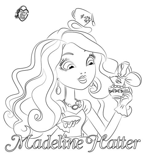 55 Dessins De Coloriage Ever After High à Imprimer