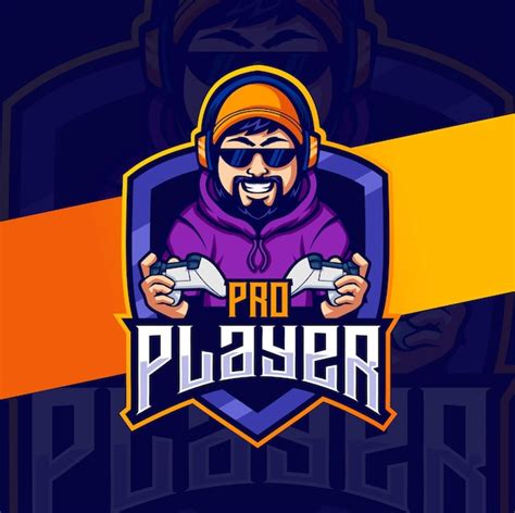 Premium Vector Pro Prayer Gamer Man Mascot Character For Gaming