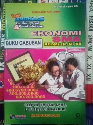 Jual BUKU TEORI RINGKAS LATIHAN SOAL PEMBAHASAN EKONOMI SMA Sp Di