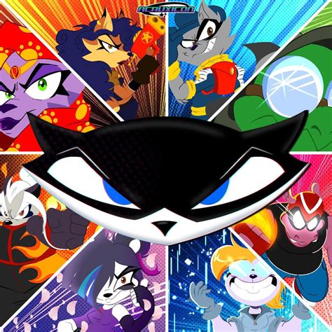 Rise of the Legendary Thief (art by me) : r/Slycooper