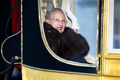 Queen Margrethe Of Denmark Makes Last Public Appearance Before