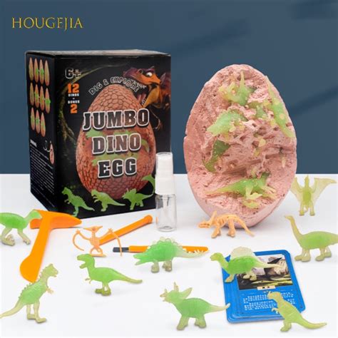 Fossil Kit De Excavación De Huevos De Dinosaurio HOU Juguete Fósil