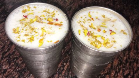 नवरात्रि व्रत में बनाऐ लस्सी 5 मिनट में Recipe Of Lassi Youtube