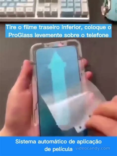 Aplicador automático de película para iPhone YouTube