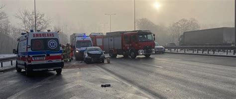 Wypadek Samochodowy Na Dt W Dniu Komenda Miejska