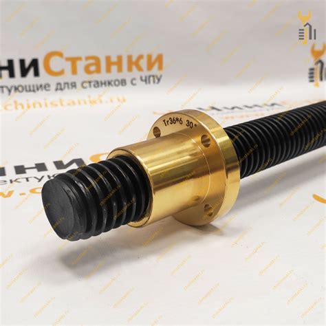 Трапецеидальная гайка бронзовая BFM36x6 | ЧиниСтанки