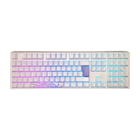 Teclado Ducky One Classic Full Size Pure White Hot Swappable Mx