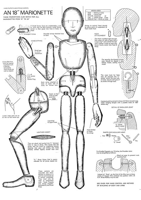 Puppet Costume Marionette Puppet Puppetry Theatre Puppet Patterns