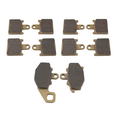 Champagne Gold Front Rear Brake Pads Fit For Kawasaki Zx6r Zx 600 2007 2016 15 Ebay