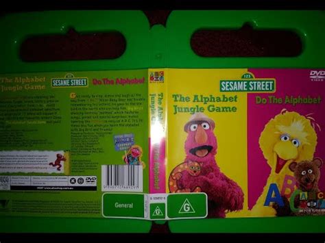 Sesame Street Do The Alphabet Dvd Menu