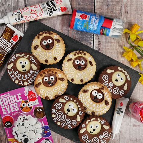 Sheep Biscuits My Cake Decor