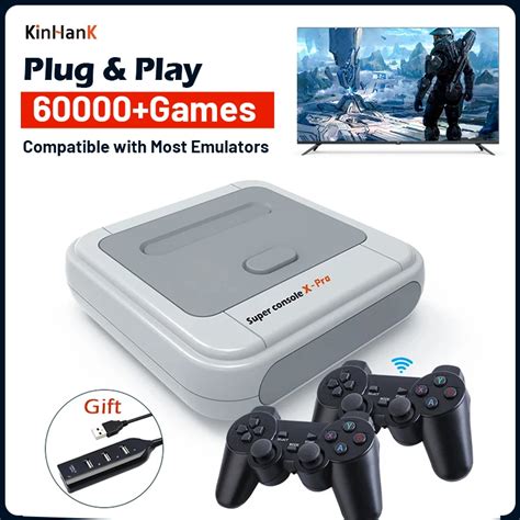 Retro Video Game Consoles Super Console X Pro With