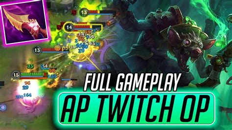 Wild Rift Twitch Full Gameplay Ap Twitch Is The Best Build Youtube