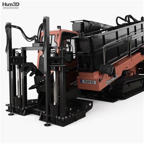 Ditch Witch Jt100 Directional Drill 2022 Modelo 3d Veículos No Hum3d