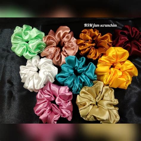 Nsm Fam Scrunchies Scrunchies Fam Handmade Hand Made Handarbeit