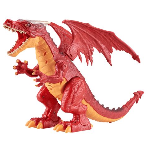 Robo Alive Ferocious Fire Dragon Battery Powered Robotic Toy By Zuru