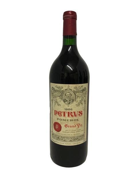 Château Petrus 1986 Magnum Looking For Wine By La Cave Dhugo