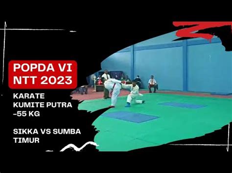 Popda Vi Ntt Kumite Putra Kg Riki Ao Sikka Vs Sumba Timur