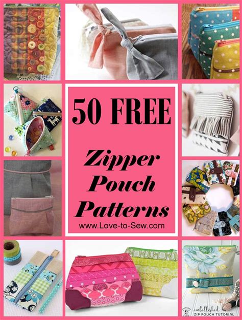 Diy Block Zip Pouch Sew Pattern Tutorial With Template Atelier Yuwa