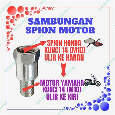 Jual Baut Sambungan Spion Sambungan Spion Peninggi Spion H Ke Z H