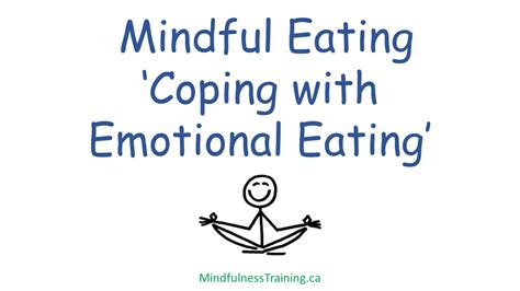 Mindful Eating Emotional Eating Mindful Eating Exercises Youtube