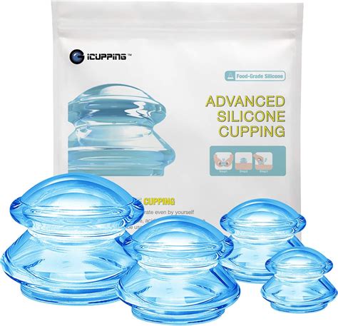 Amazon Cupping Therapy Massage Sets Silicone Vacuum Suction Cups