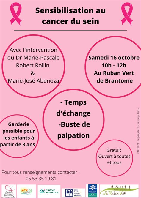 Action De Sensibilisation Au Cancer Du Sein Espace Socioculturel Le