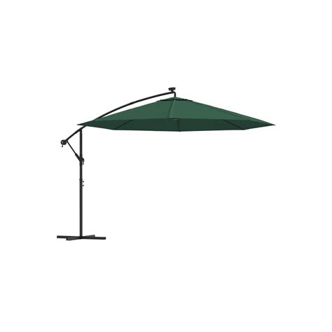 Parasol Meuble De Jardin En Porte à feux Et Poteau Métallique 350 Cm