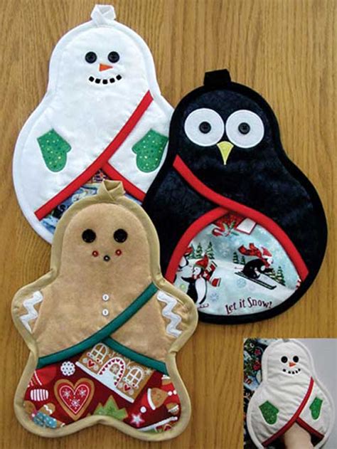 Sew These Festive Potholders For The Holidays Quilting Digest