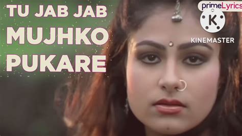 Tu Jab Jab Mujhko Pukare Bollywood Song Salman Khan Hit Song