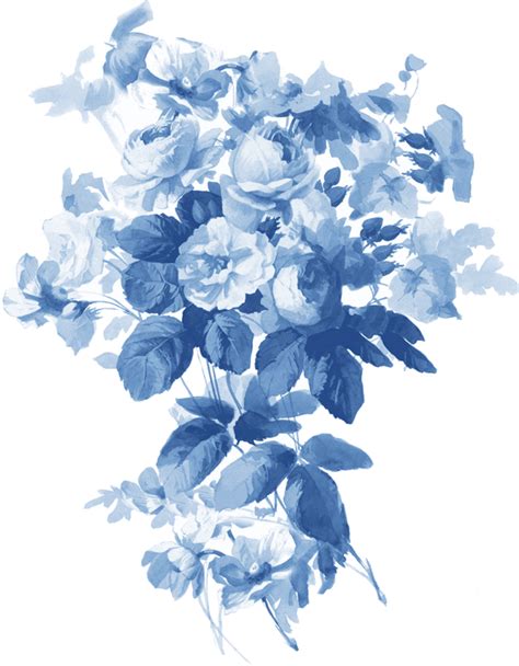 Blue Flower Png Picture 2229385 Blue Flower Png