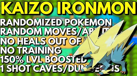 Hardest Nuzlocke Ever Manectric Running Pokemon Heartgold Kaizo