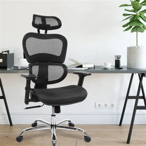 Amazon OUTFINE Back Height Adjustable High Back Mesh Chair