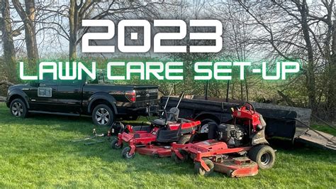 My 2023 Lawn Care Set Up Youtube